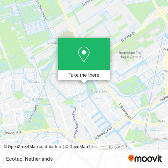 Ecotap map
