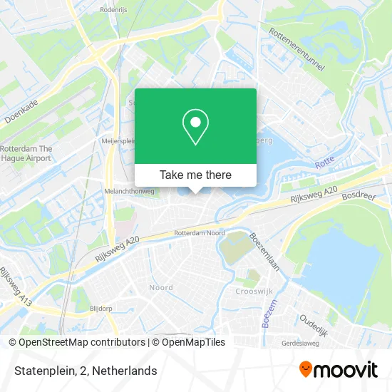 Statenplein, 2 Karte