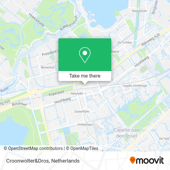 Croonwolter&Dros map