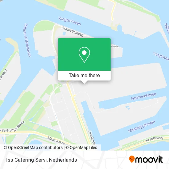 Iss Catering Servi map
