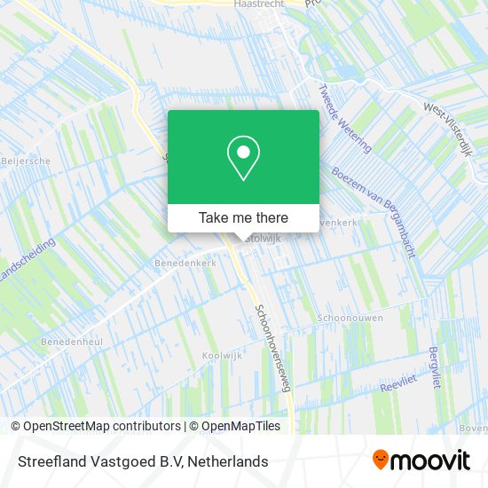 Streefland Vastgoed B.V map