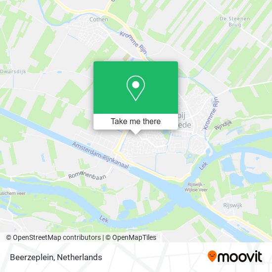 Beerzeplein map