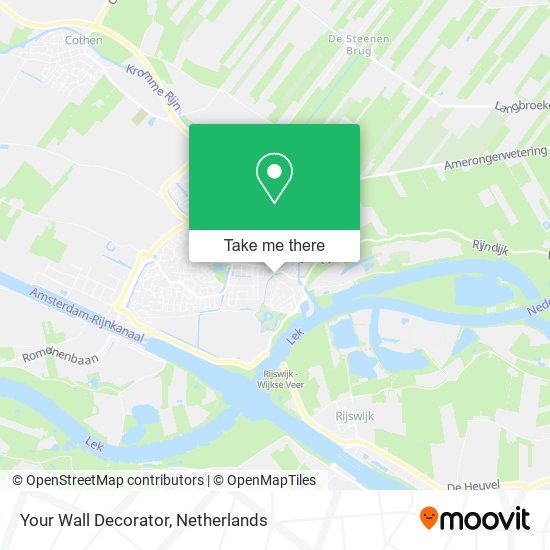 Your Wall Decorator map
