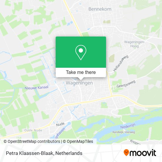 Petra Klaassen-Blaak map
