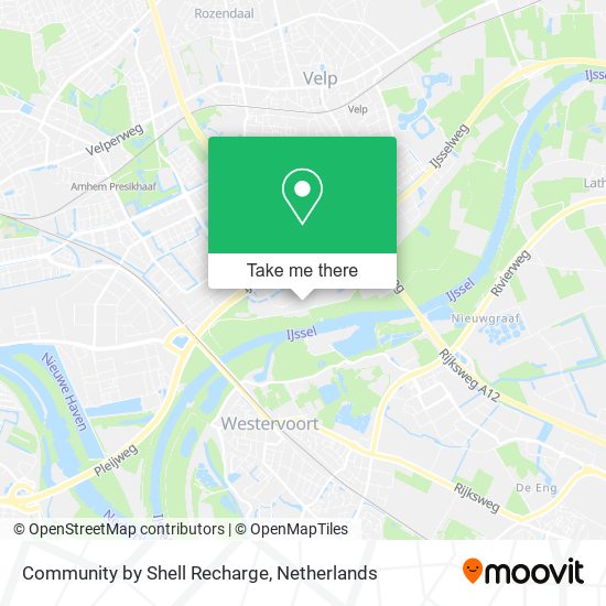 Community by Shell Recharge map