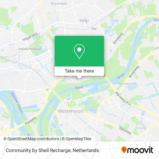 Community by Shell Recharge map