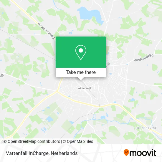 Vattenfall InCharge map