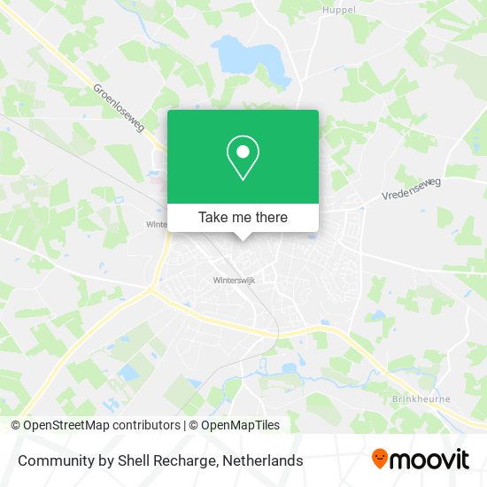 Community by Shell Recharge map