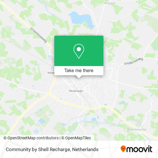 Community by Shell Recharge map