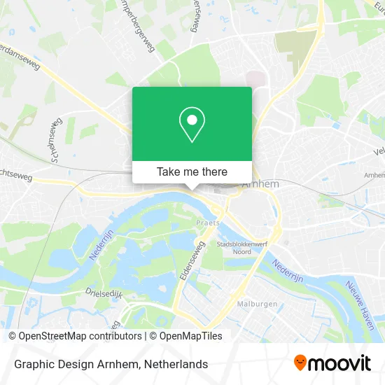 Graphic Design Arnhem Karte