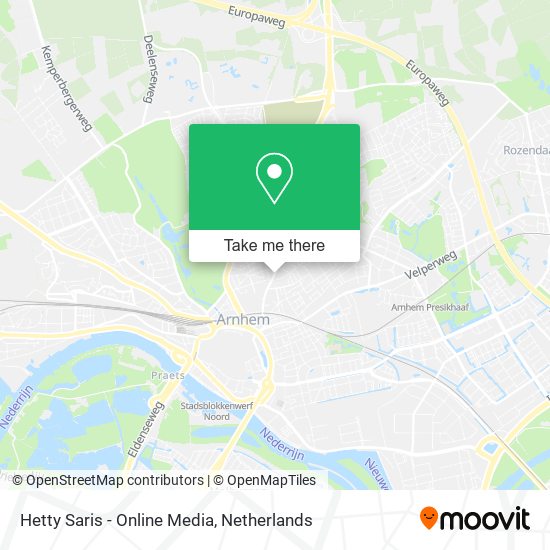 Hetty Saris - Online Media map