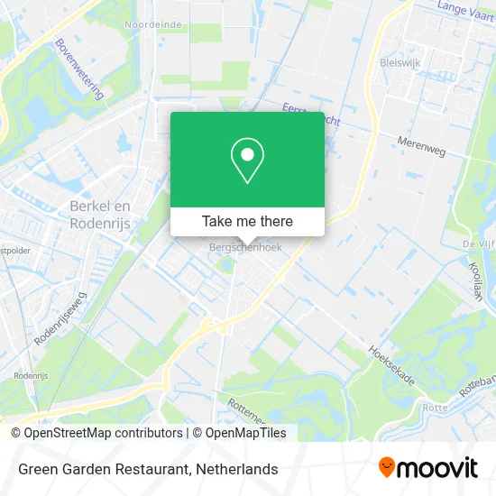 Green Garden Restaurant map