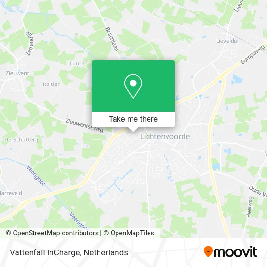 Vattenfall InCharge Karte