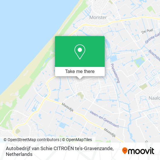 Autobedrijf van Schie CITROËN te's-Gravenzande map