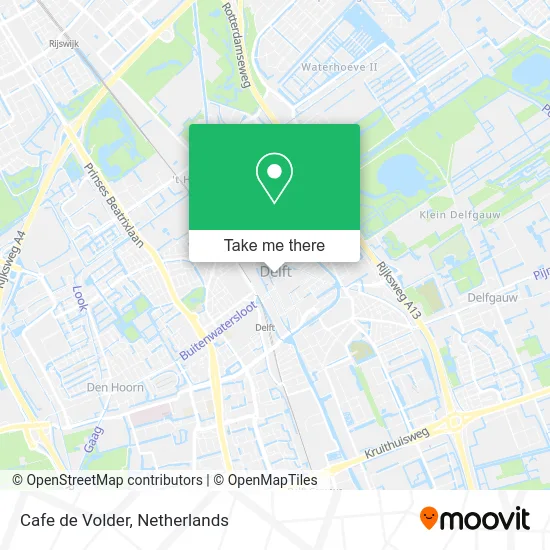 Cafe de Volder map