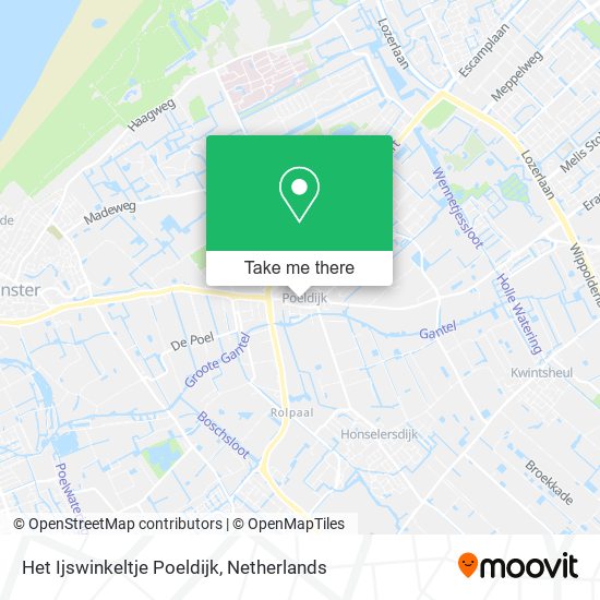 Het Ijswinkeltje Poeldijk map