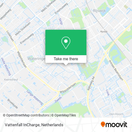 Vattenfall InCharge map