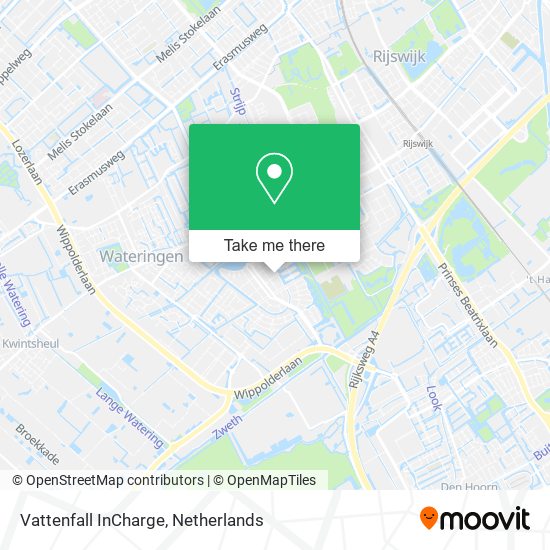 Vattenfall InCharge map
