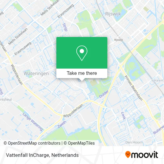 Vattenfall InCharge map