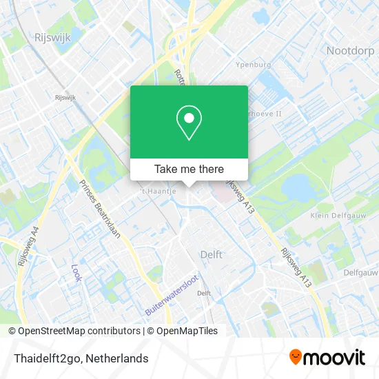 Thaidelft2go map
