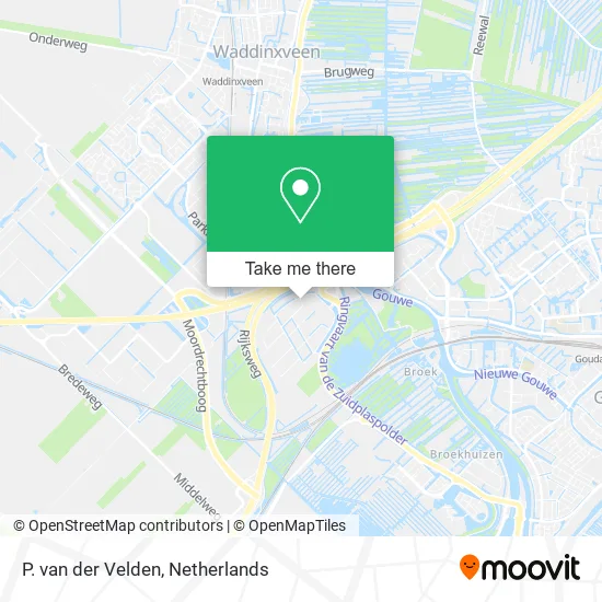 P. van der Velden map