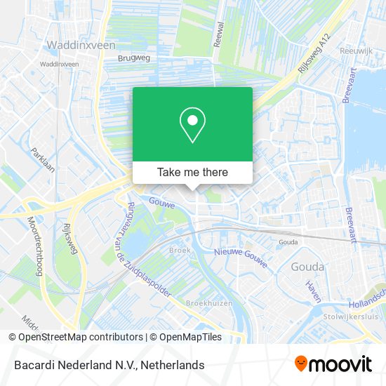 Bacardi Nederland N.V. map