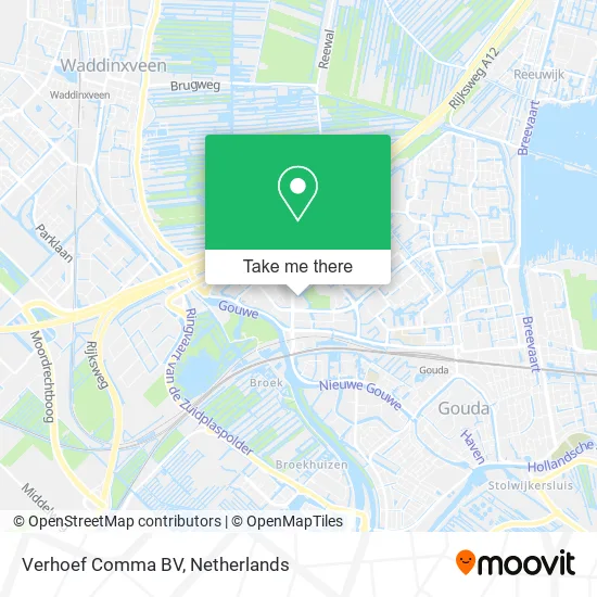 Verhoef Comma BV map