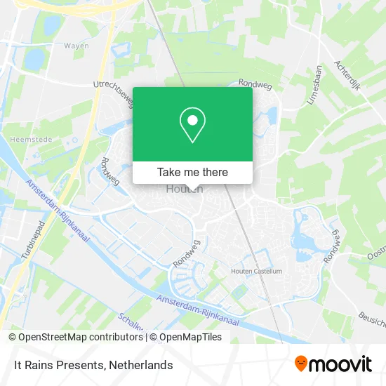 It Rains Presents map