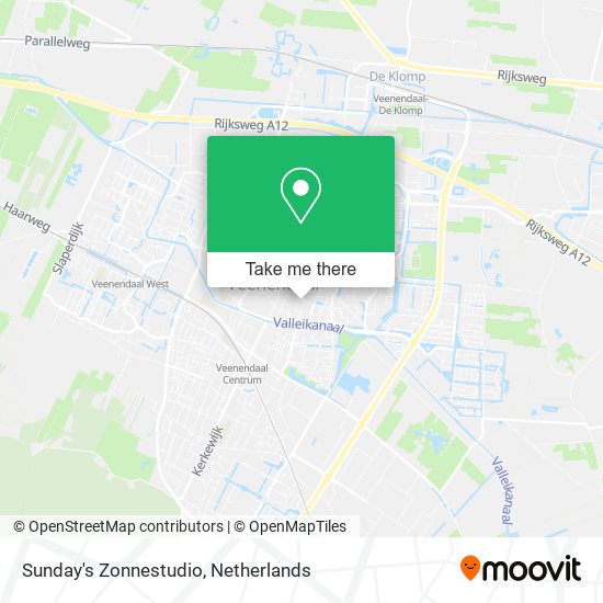 Sunday's Zonnestudio map