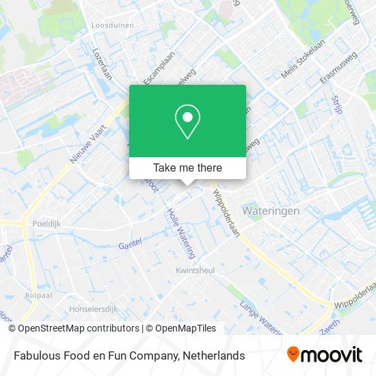 Fabulous Food en Fun Company map