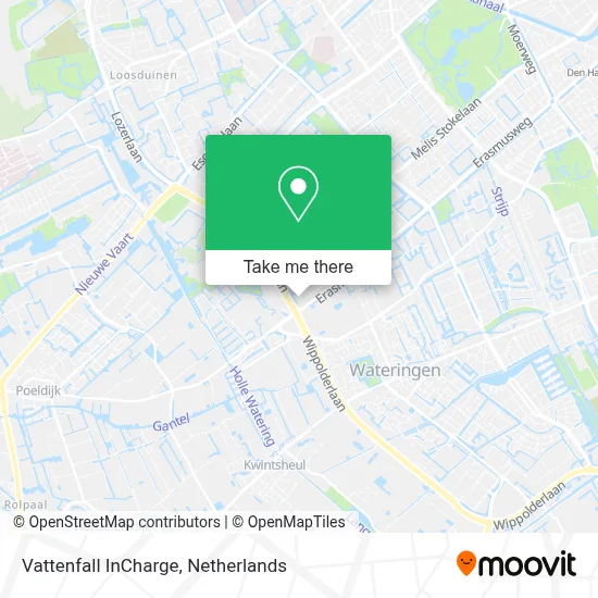 Vattenfall InCharge map