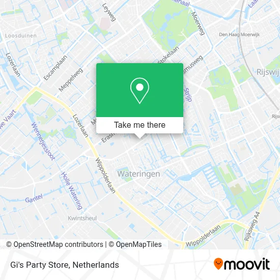 Gi's Party Store map