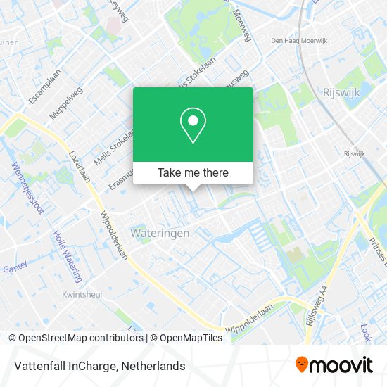 Vattenfall InCharge map