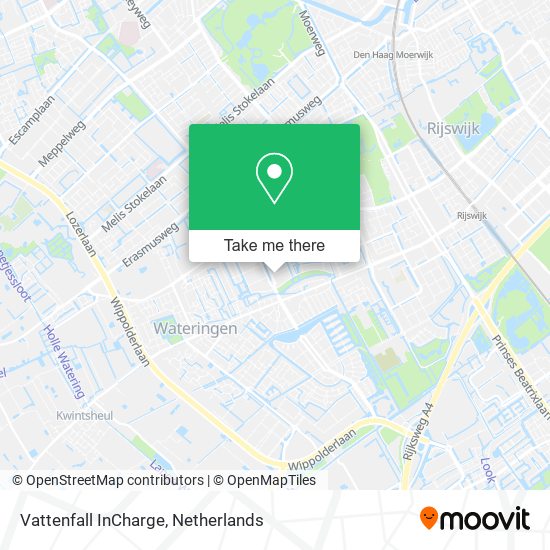 Vattenfall InCharge map