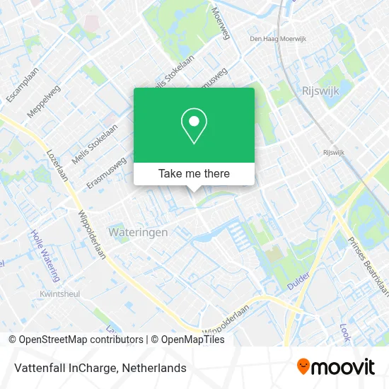 Vattenfall InCharge map