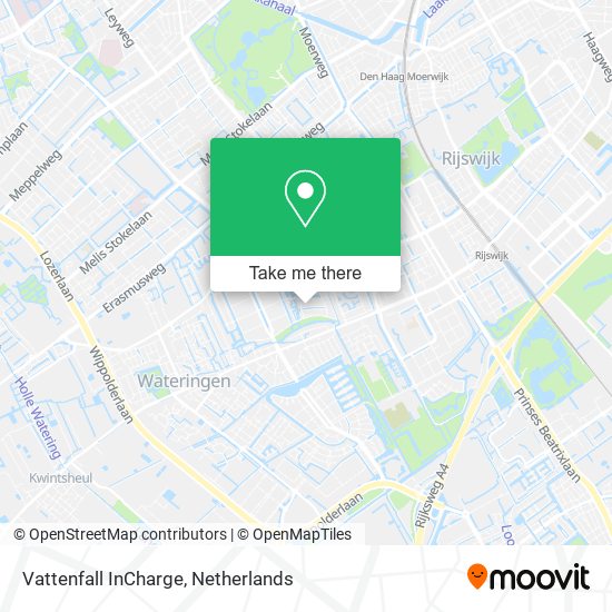 Vattenfall InCharge map