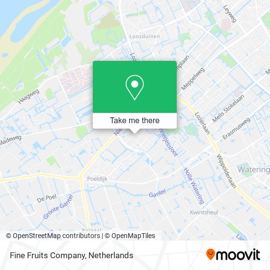 Fine Fruits Company map