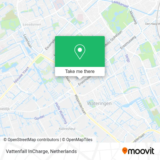 Vattenfall InCharge map