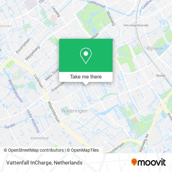 Vattenfall InCharge map