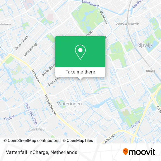 Vattenfall InCharge map