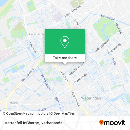 Vattenfall InCharge map