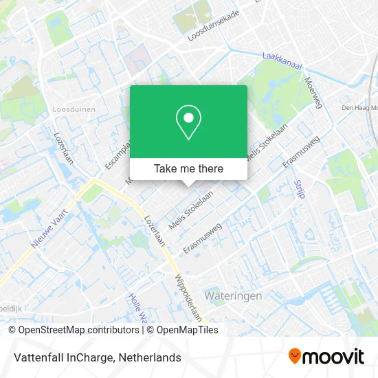 Vattenfall InCharge map