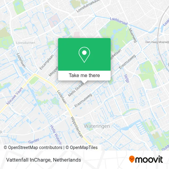 Vattenfall InCharge map