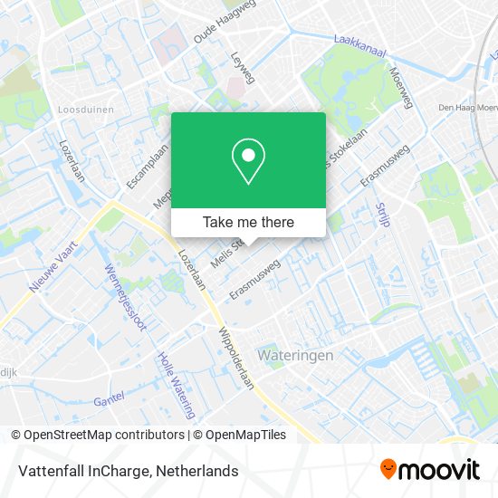 Vattenfall InCharge map