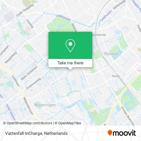 Vattenfall InCharge map