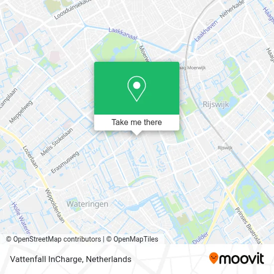 Vattenfall InCharge map