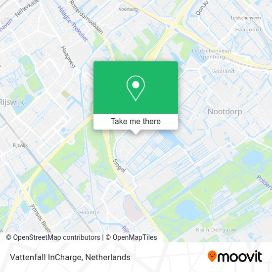Vattenfall InCharge map