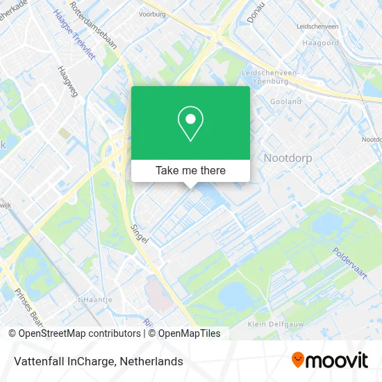 Vattenfall InCharge map