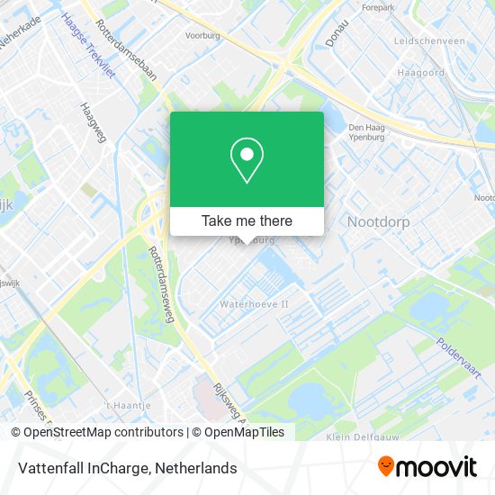 Vattenfall InCharge map