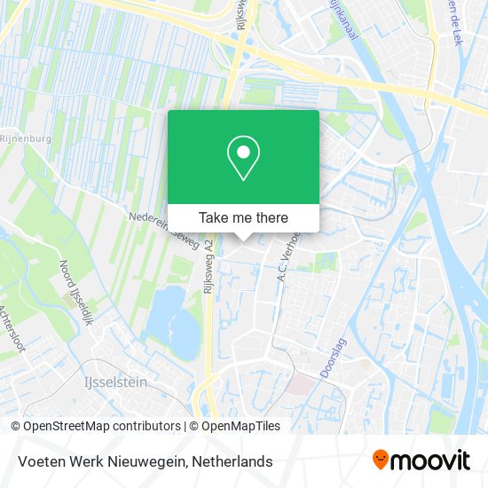 Voeten Werk Nieuwegein map